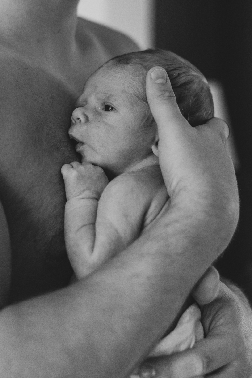 Neugeborenes im Wochenbett